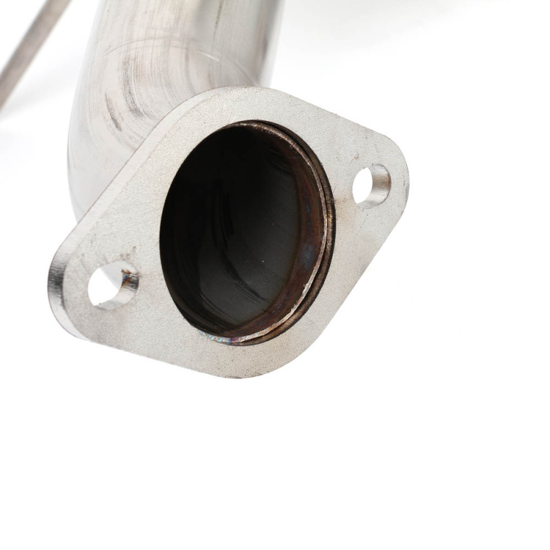 Subaru WRX Performance Exhaust - BLOX Racing - Muffler Delete / Axle Back Single Wall 4in - Polished Tips - `22-`27